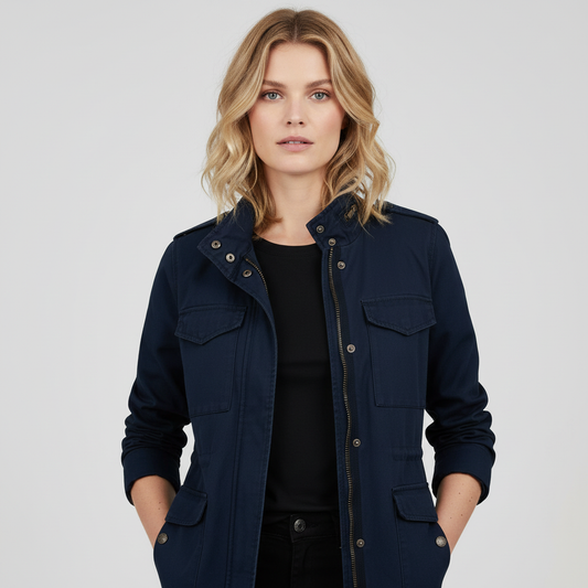 Modern Women's Zipper Jacket | Casual Outerwear